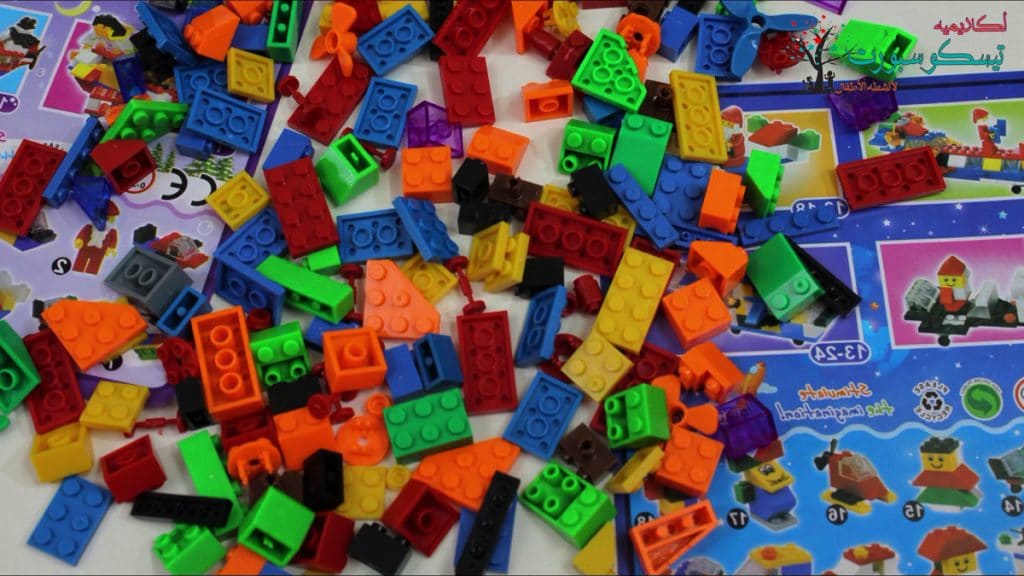 العاب تنمية الذكاء ومكعبات البناء